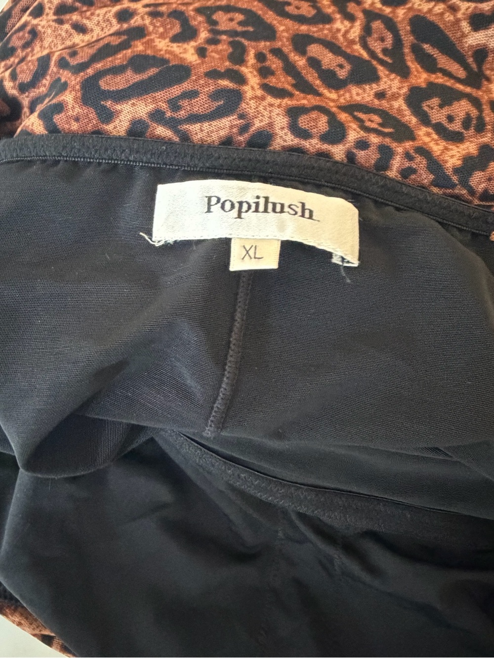 Popilush Bown Shapewear Mesh Tummy Control Adjustable Strap Slip Dress NWT Sz XL - Picture 12 of 16